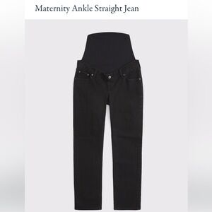 Abercrombie & Fitch Ankle Straight Maternity Jeans size 26